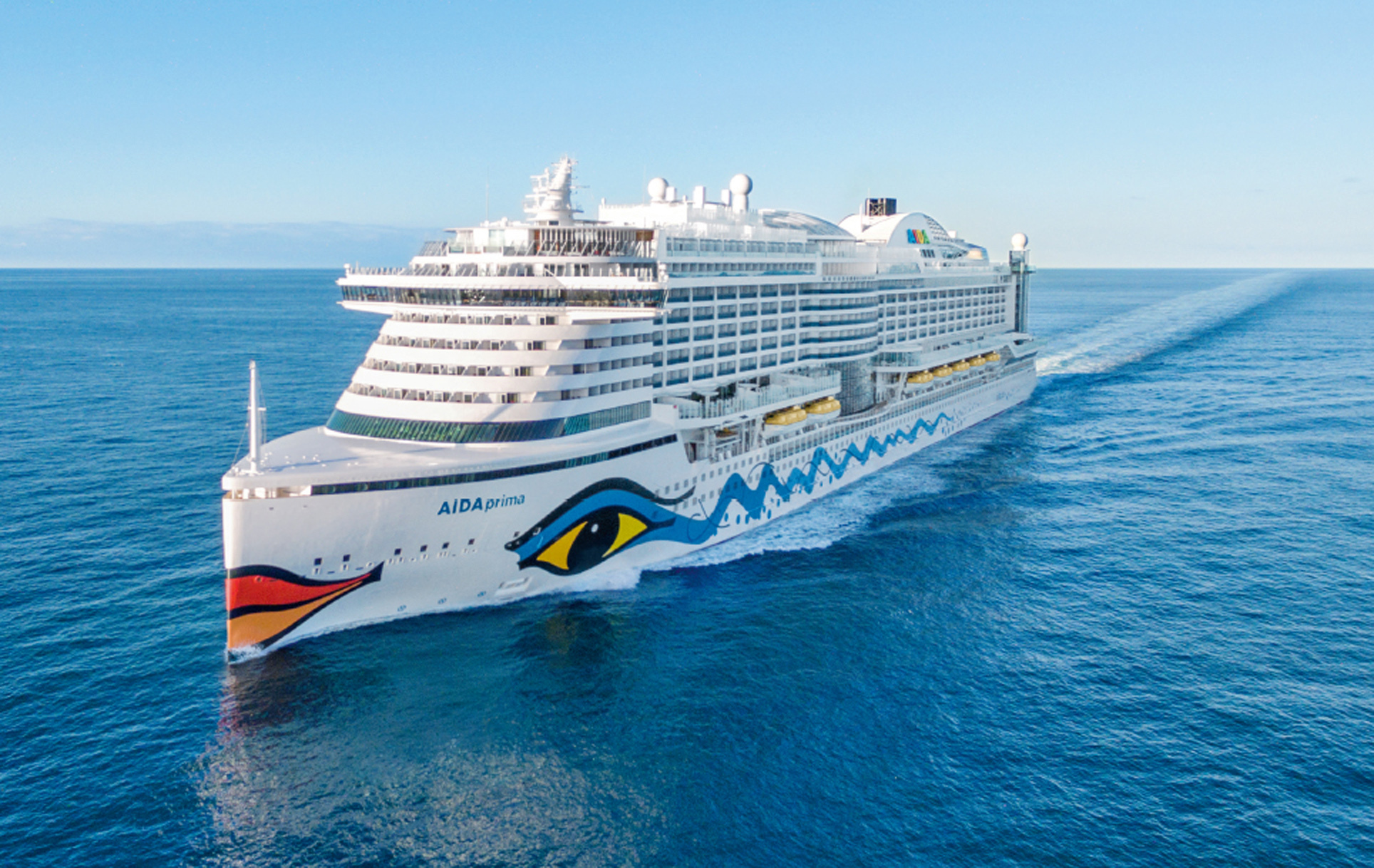 Bild des Kreuzfahrtschiffes AIDAprima