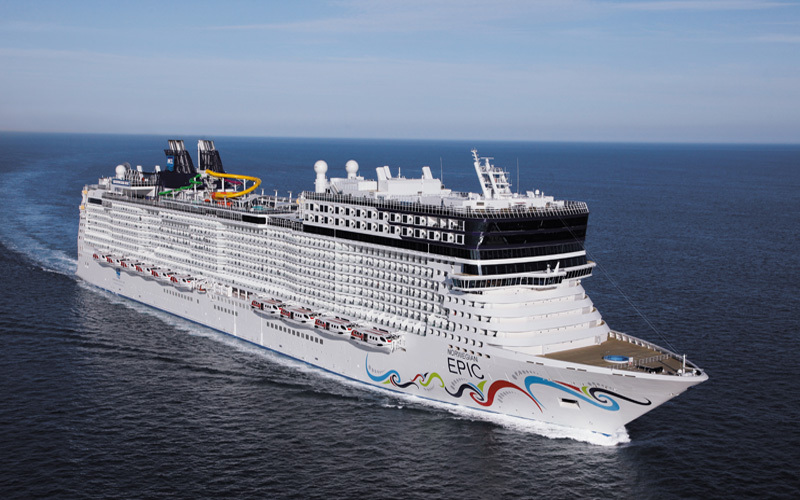 Norwegian Epic Bild des Kreuzfahrtschiffes Norwegian Epic