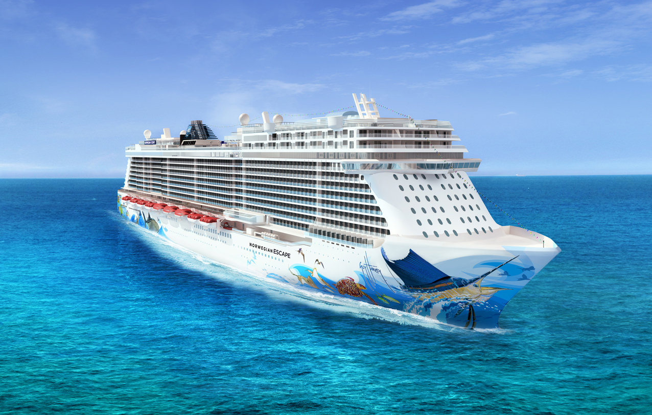 NORWEGIAN ESCAPE Bild des Kreuzfahrtschiffes NORWEGIAN ESCAPE