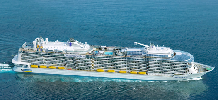 Ovation of the Seas Bild des Kreuzfahrtschiffes Ovation of the Seas