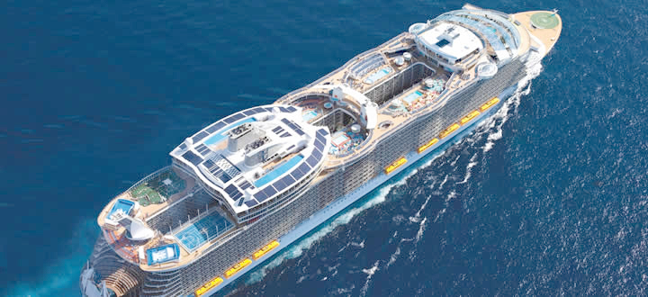 Oasis of the Seas Bild des Kreuzfahrtschiffes Oasis of the Seas