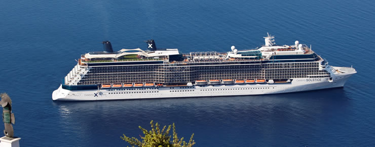 Celebrity Solstice Bild des Kreuzfahrtschiffes Celebrity Solstice