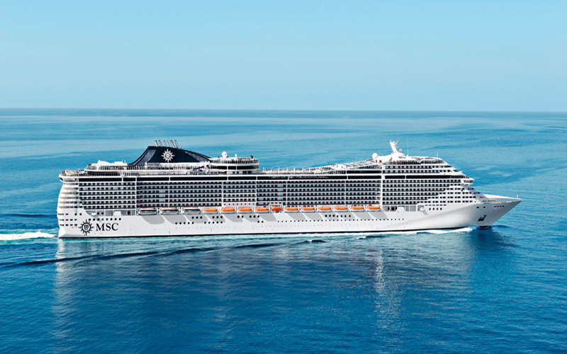 MSC Divina Bild des Kreuzfahrtschiffes MSC Divina