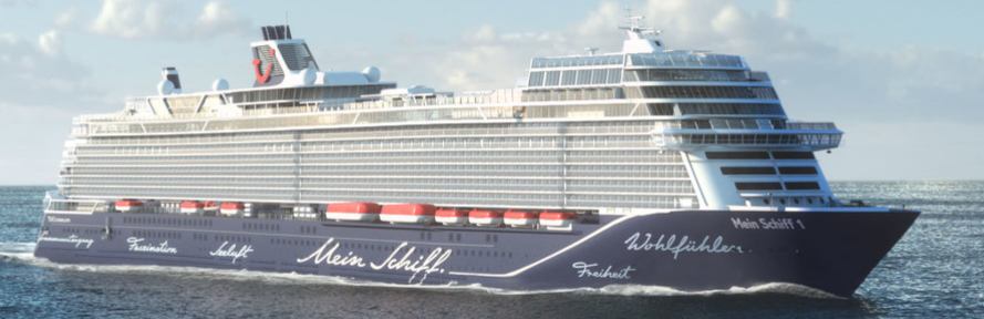 Bild des Kreuzfahrtschiffes Mein Schiff 1