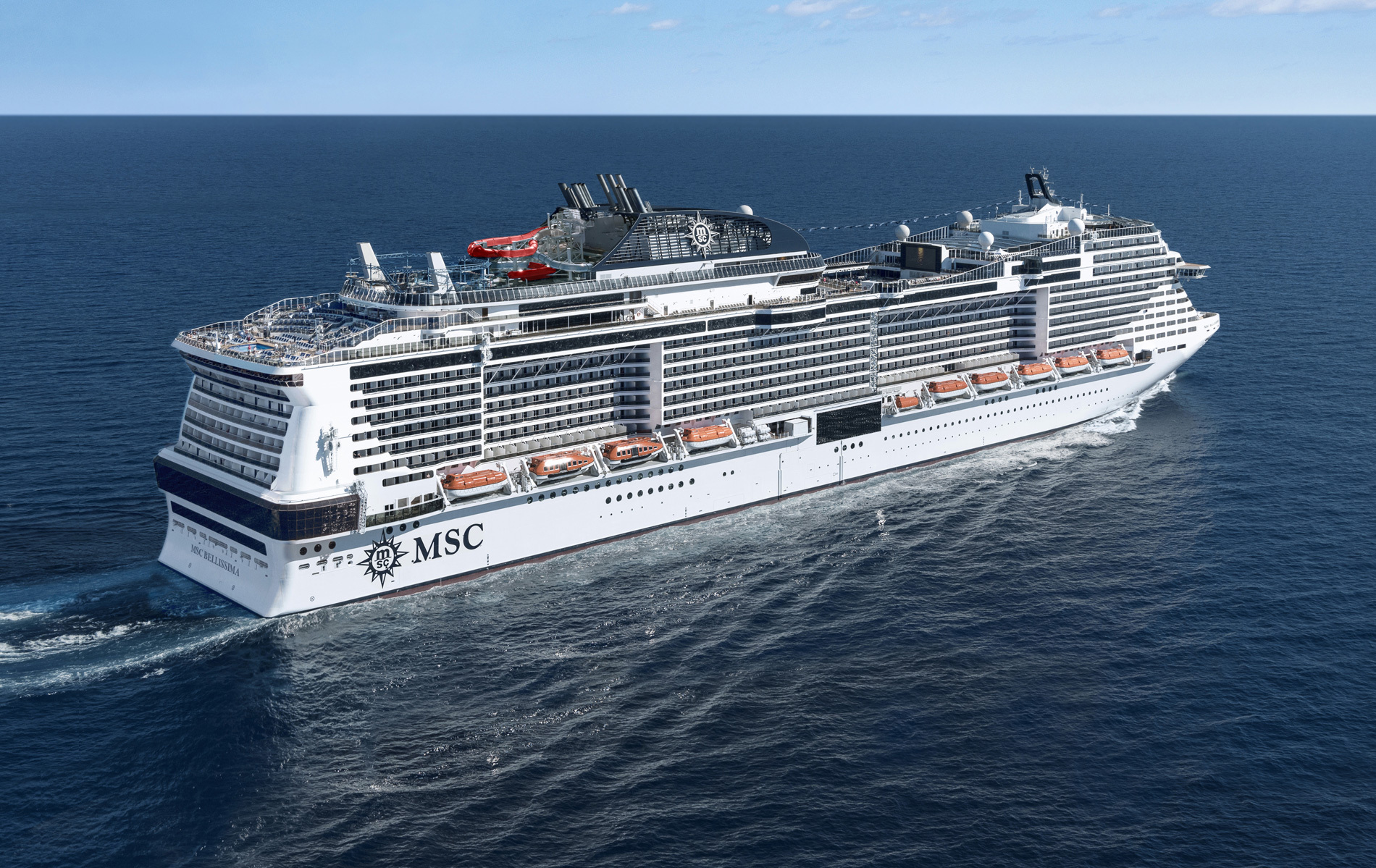 Bild des Kreuzfahrtschiffes MSC Bellissima
