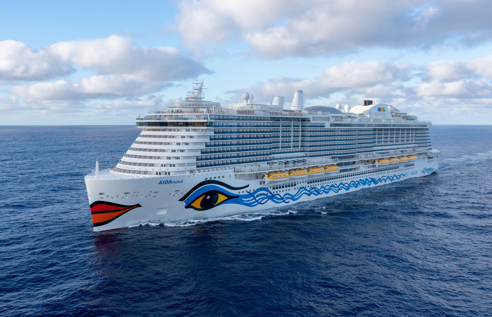 Bild des Kreuzfahrtschiffes AIDAnova