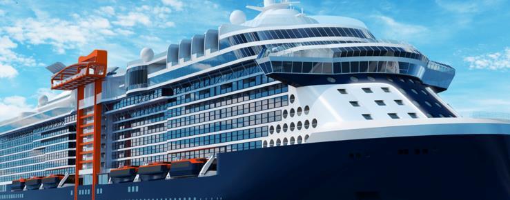 Celebrity Edge Bild des Kreuzfahrtschiffes Celebrity Edge
