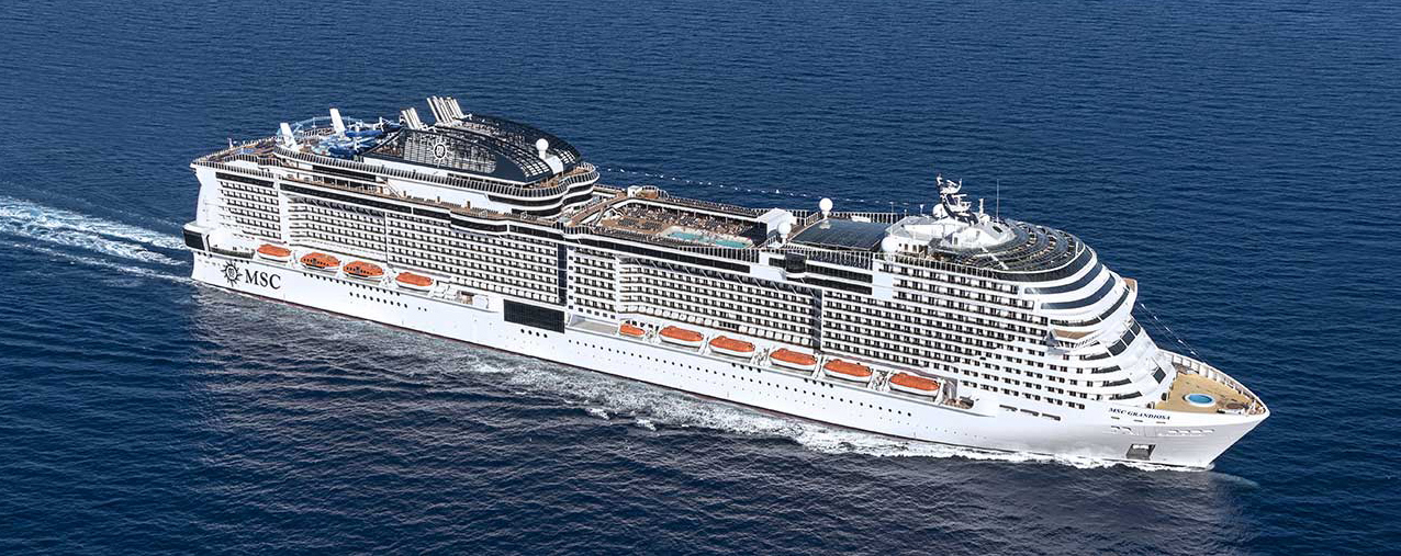 MSC Grandiosa Bild des Kreuzfahrtschiffes MSC Grandiosa