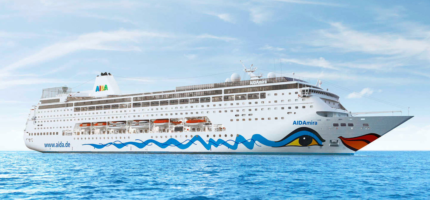 AIDAmira Bild des Kreuzfahrtschiffes AIDAmira