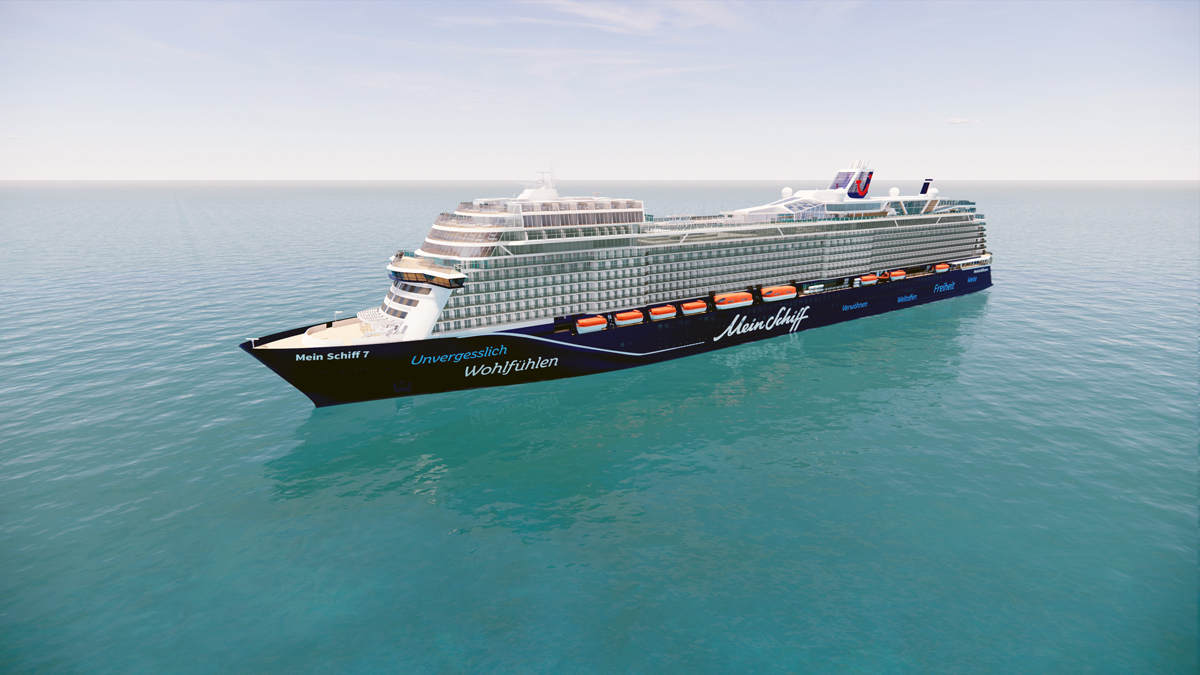 Mein Schiff 7 Bild des Kreuzfahrtschiffes Mein Schiff 7