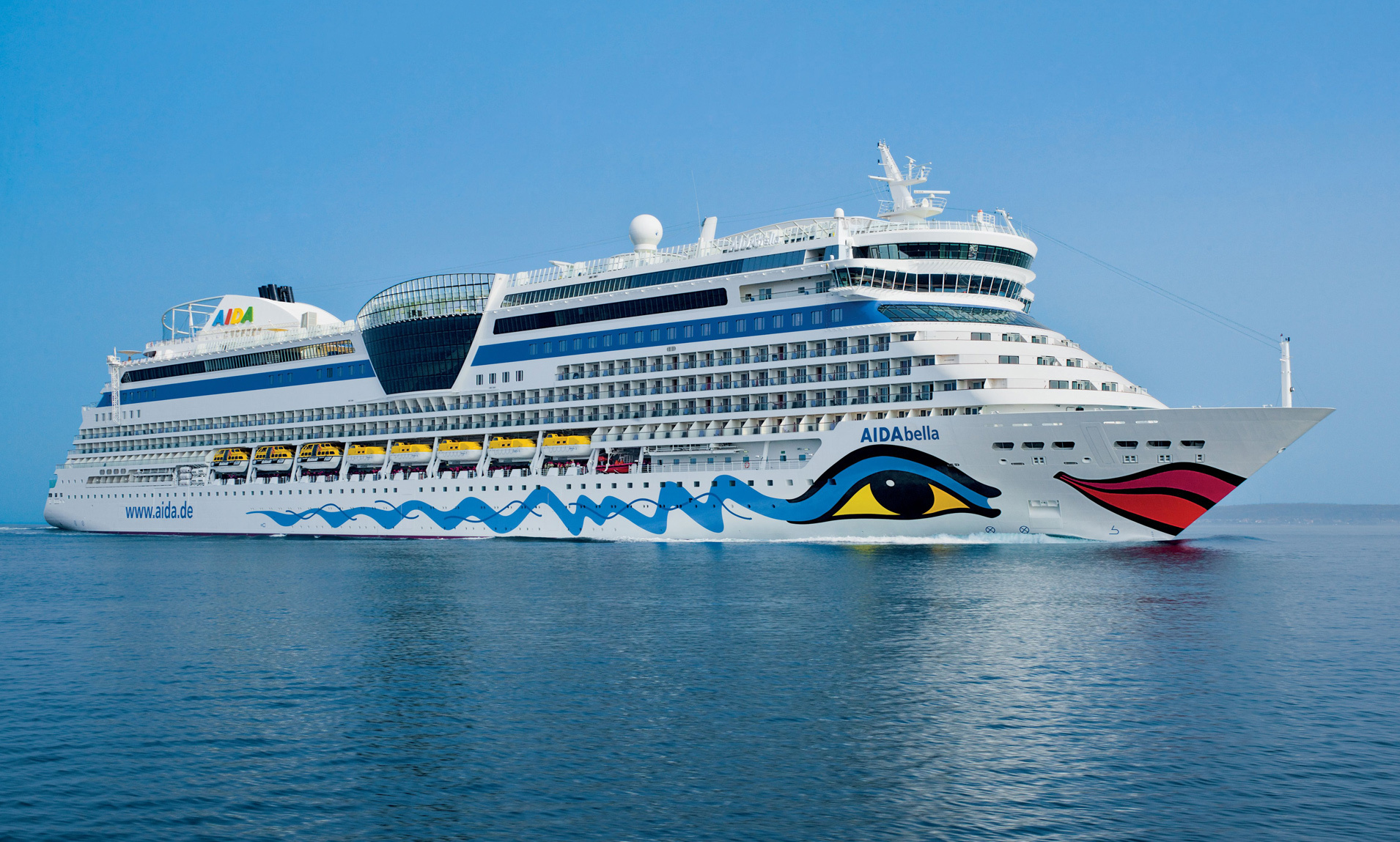 Bild des Kreuzfahrtschiffes AIDAbella