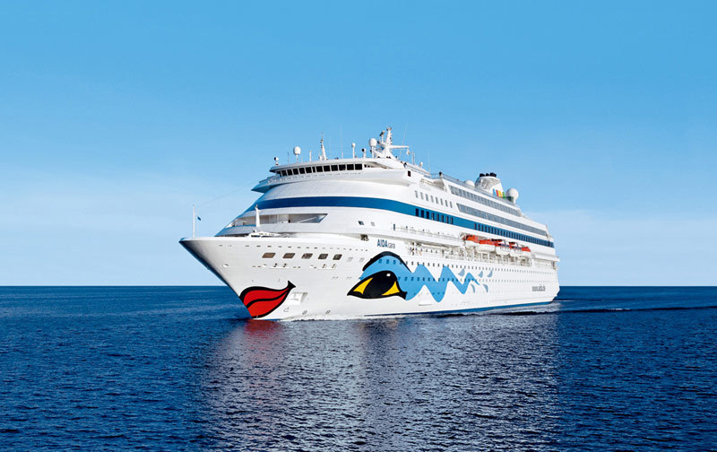 AIDAcara Bild des Kreuzfahrtschiffes AIDAcara