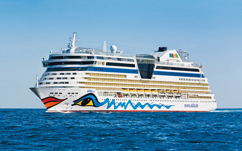 AIDAluna Bild des Kreuzfahrtschiffes AIDAluna