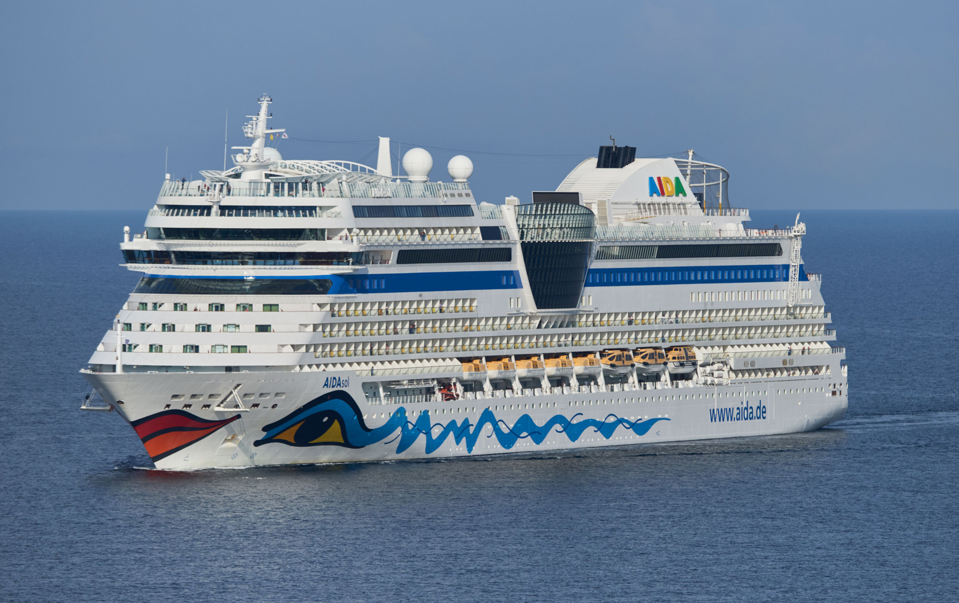 Bild des Kreuzfahrtschiffes AIDAsol