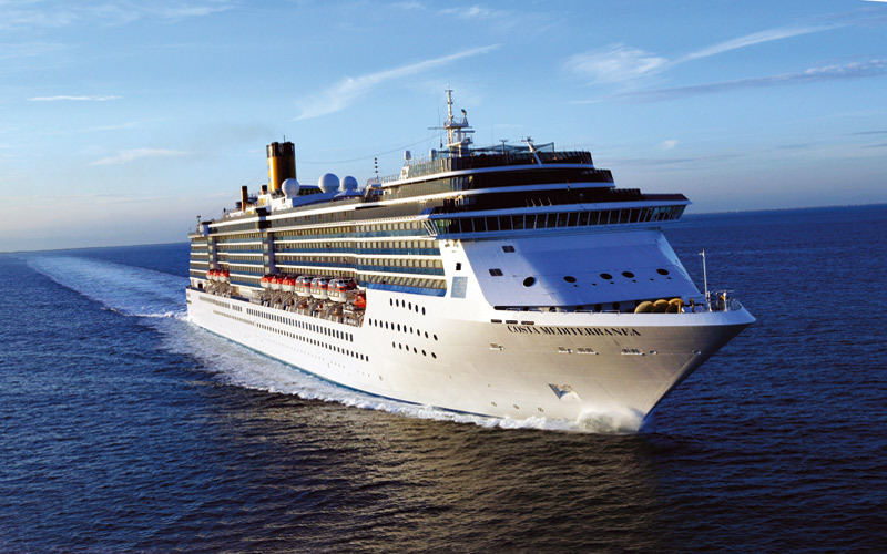 Costa Mediterranea Bild des Kreuzfahrtschiffes Costa Mediterranea