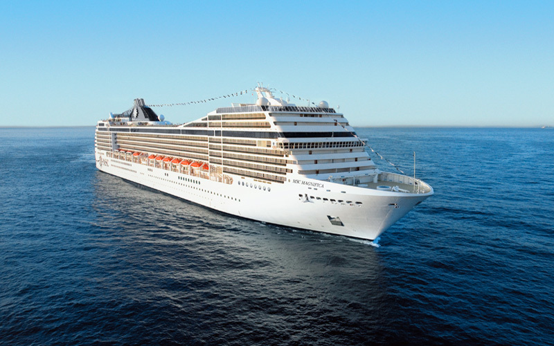 MSC Magnifica Bild des Kreuzfahrtschiffes MSC Magnifica