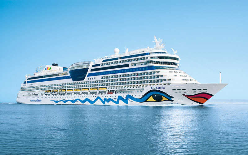 AIDAstella Bild des Kreuzfahrtschiffes AIDAstella