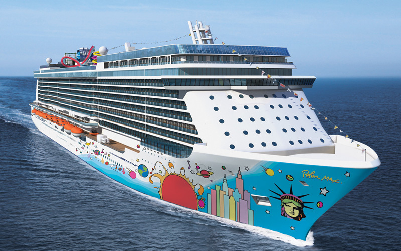 Norwegian Breakaway Bild des Kreuzfahrtschiffes Norwegian Breakaway